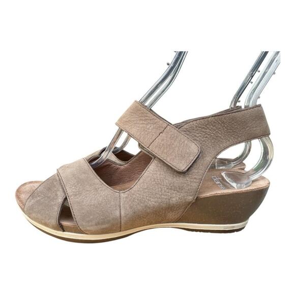 Dansko Slingback Leather Sandal Women size 38 US 7.5-8 - Picture 2 of 5